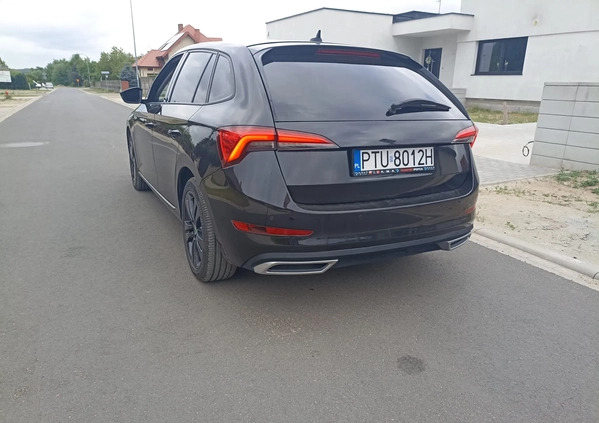 Skoda Scala cena 76900 przebieg: 52000, rok produkcji 2020 z Leśnica małe 56